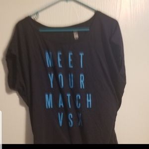 Medium vsx navy blue shirt